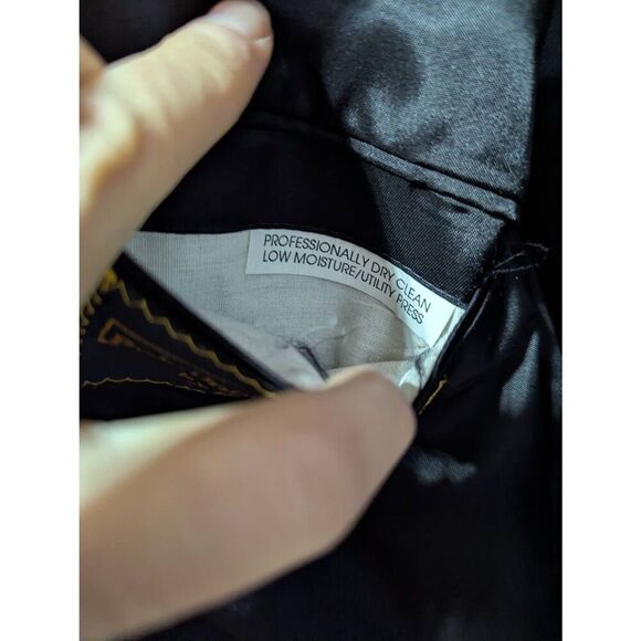 Polo University Club By Ralph Lauren Men's Charcoal Gray Wool Blazer Size 42R - Picture 8 of 9